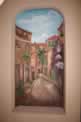 Italian Village Entrance, Niche Mural